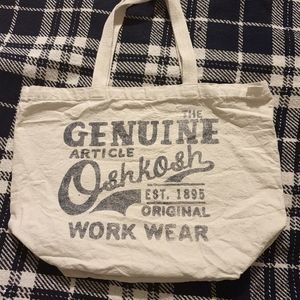 😍 Oshkosk 100% recycled cotton Tote😍